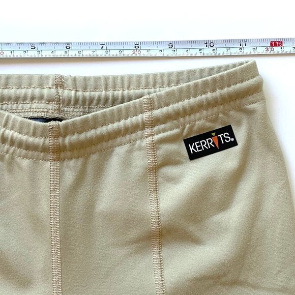 Kerrits Girls Knee Patch Performance Riding Tights Tan XL 16-18 Equestrian - Picture 12 of 15